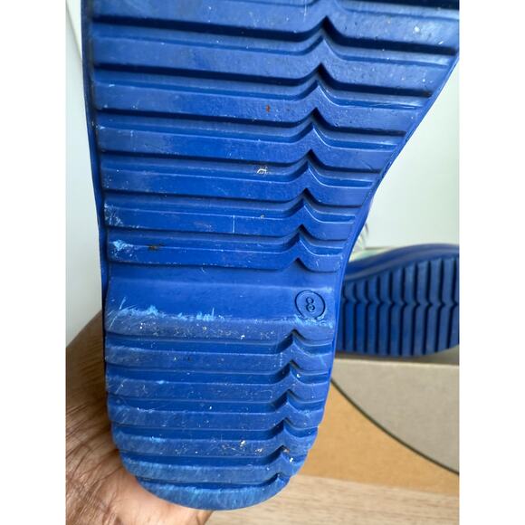 Hunter x Target Toddler Striped Boots - SZ 8 - Picture 11 of 13